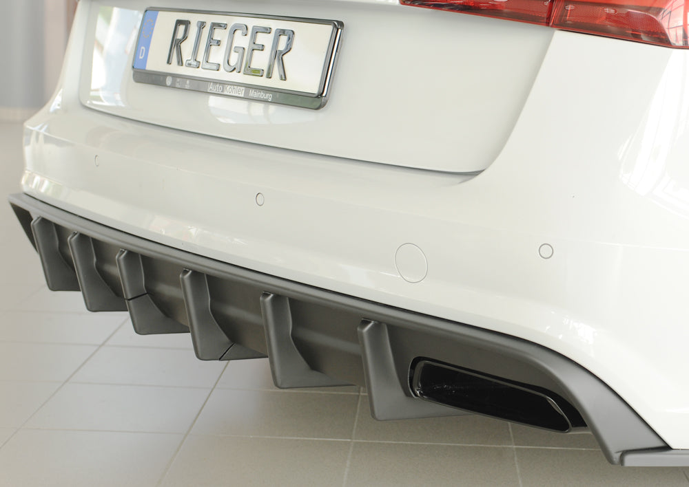 Rieger Heckeinsatz (für Fzg. mit AHK) Audi A6 (4G/C7) Lim. 09.14- (ab Facelift) 00055347