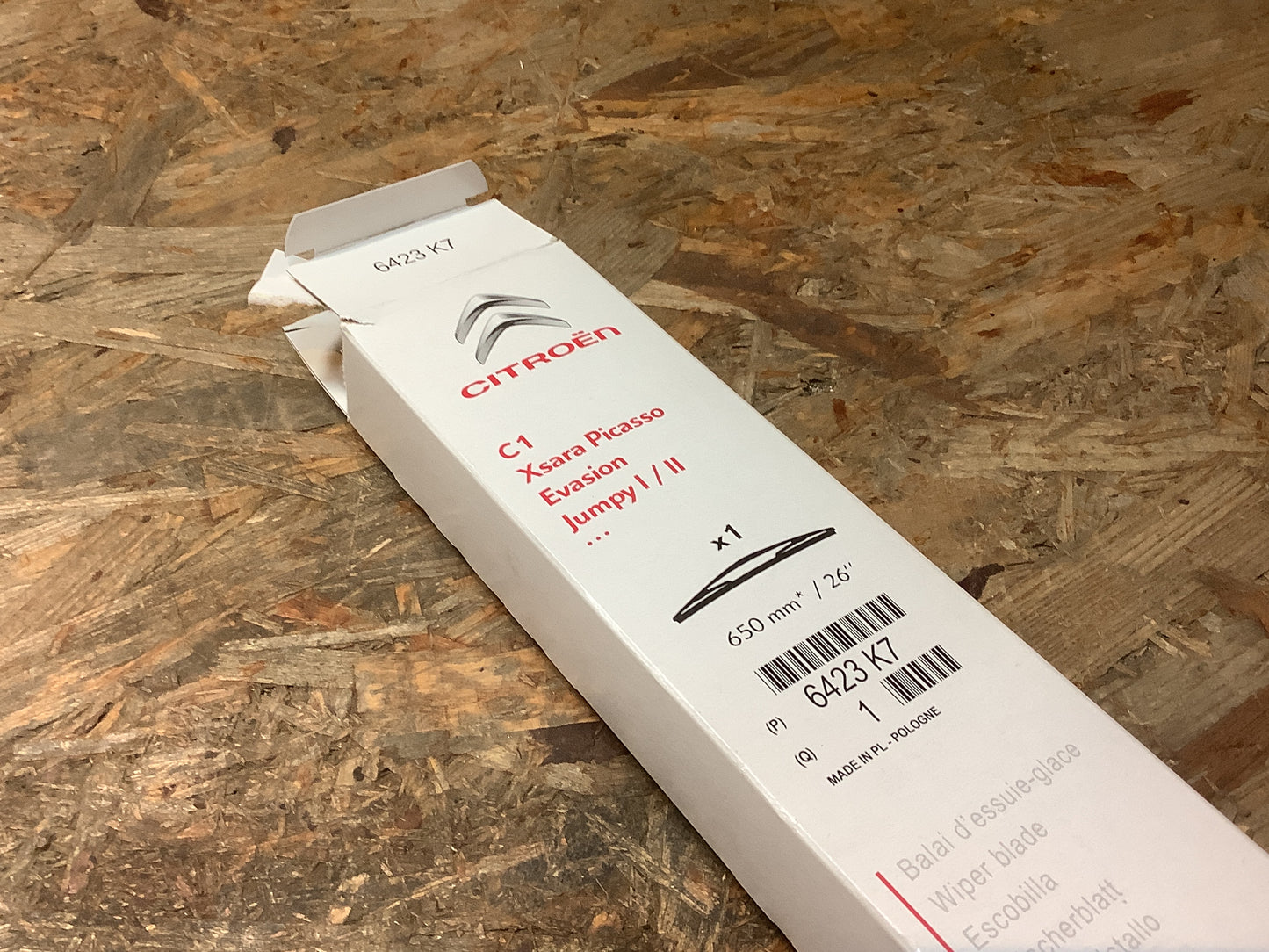 Citroën C1, Xsara Picasso, Evasion, Jumpy I/II, Dispatch, Synergie Scheibenwischer Original Citroën NEU