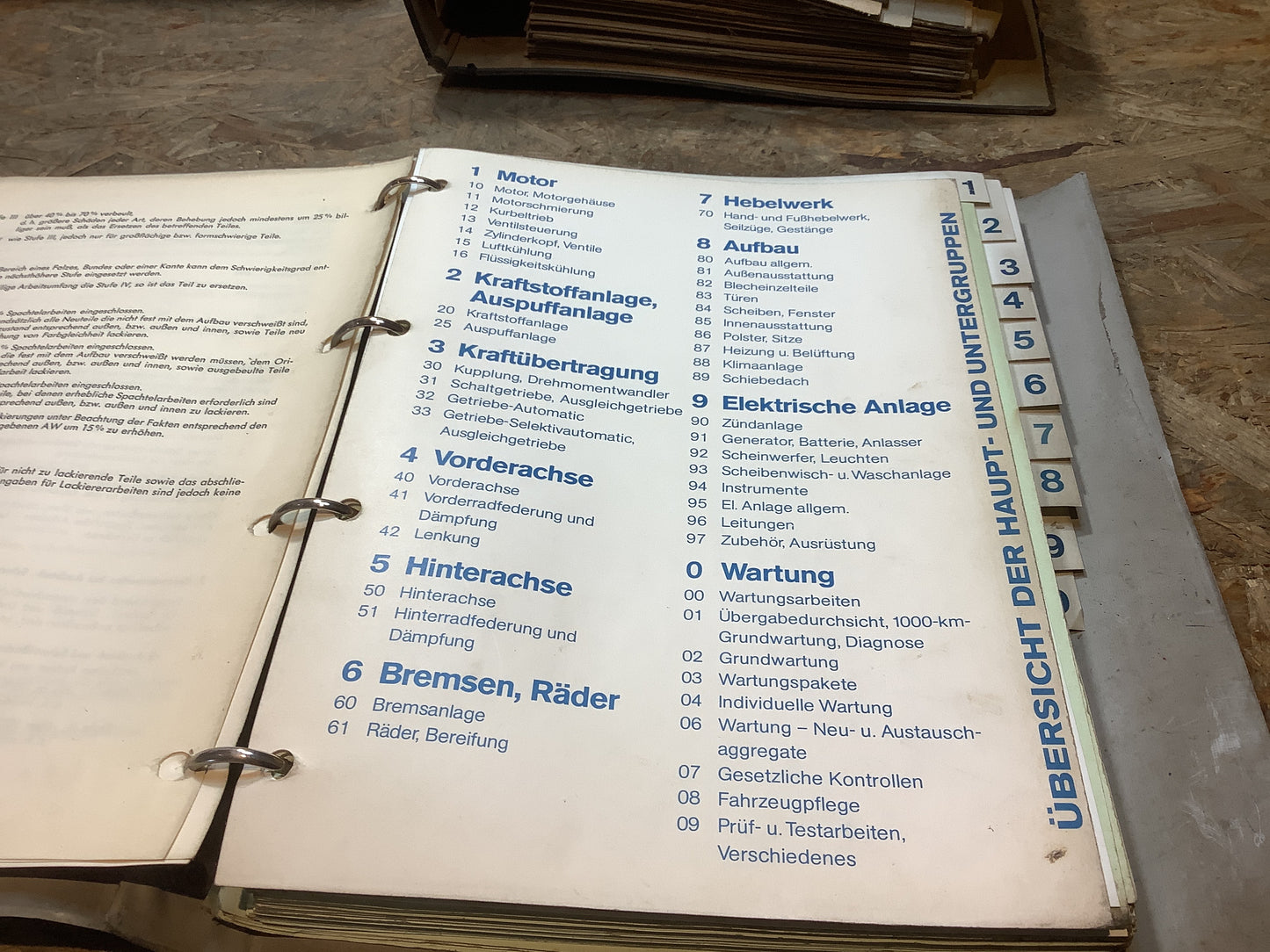 Arbeits-Positions-Buch NSU Prinz 4 Audi NSU