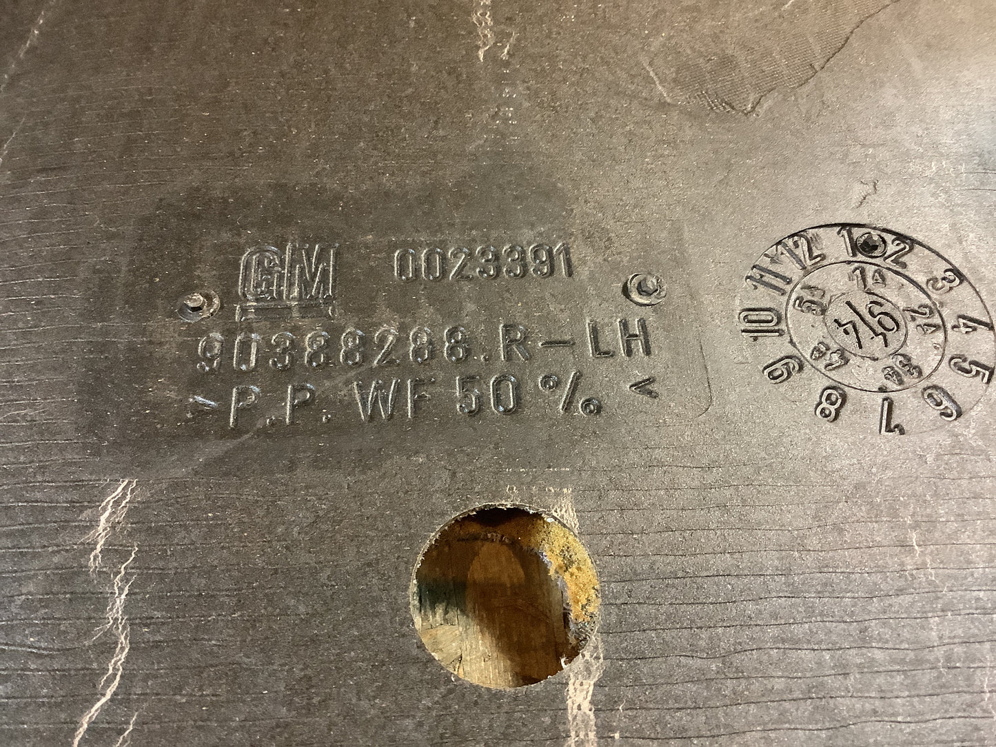 Corsa B Verkleidung Hintertür innen Original GM NEU