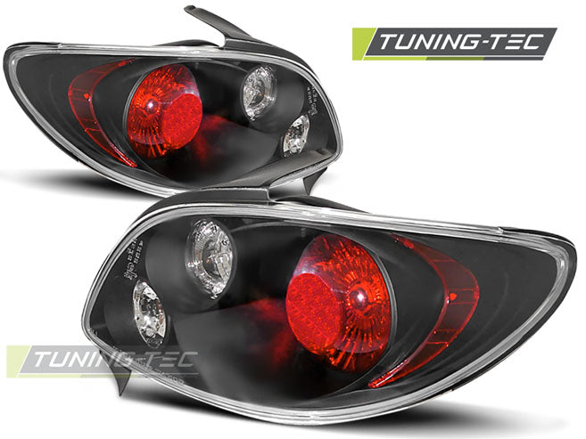 Tuning-Tec Rückleuchten für Peugeot 206 98-17 schwarz