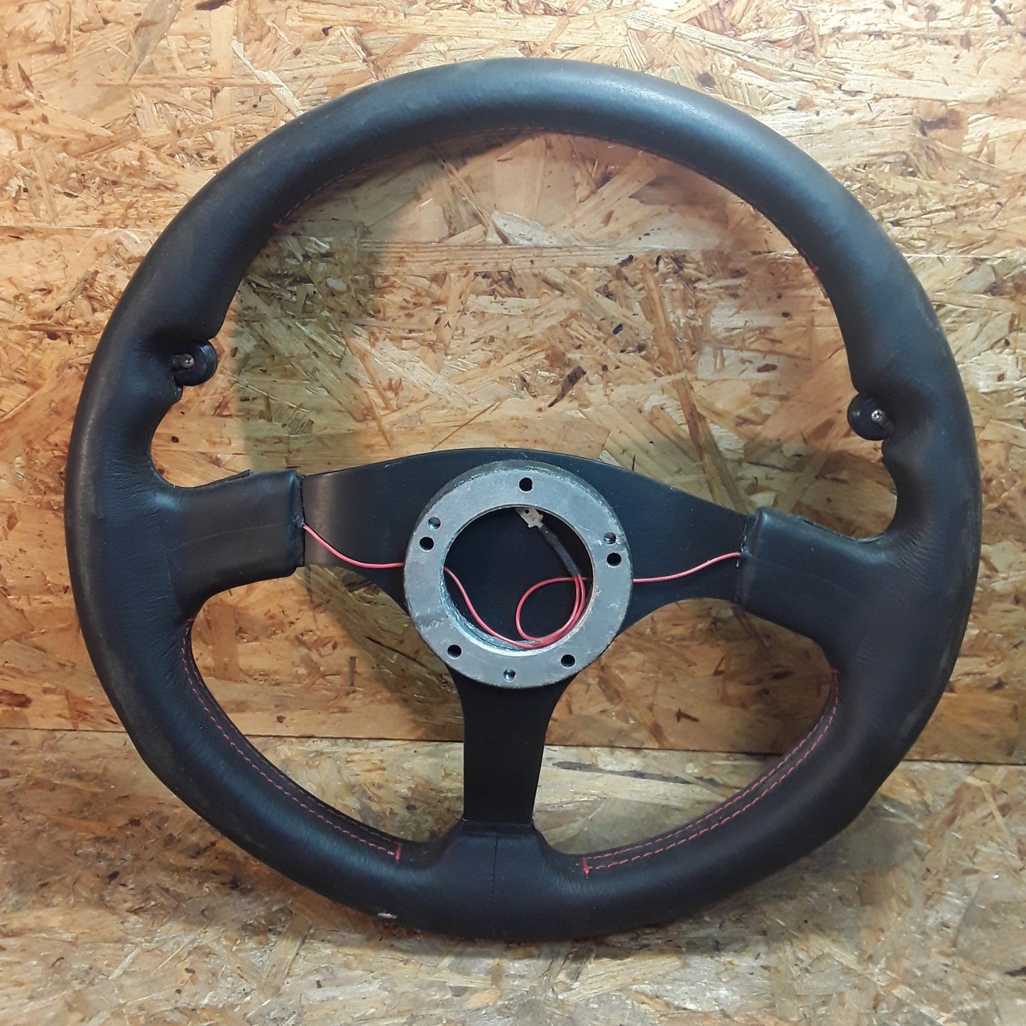 Diverse Fahrzeuge Sportlenkrad 35,5cm Durchmesser schwarz ("Grand Speed Formula 1") original Victor NEU