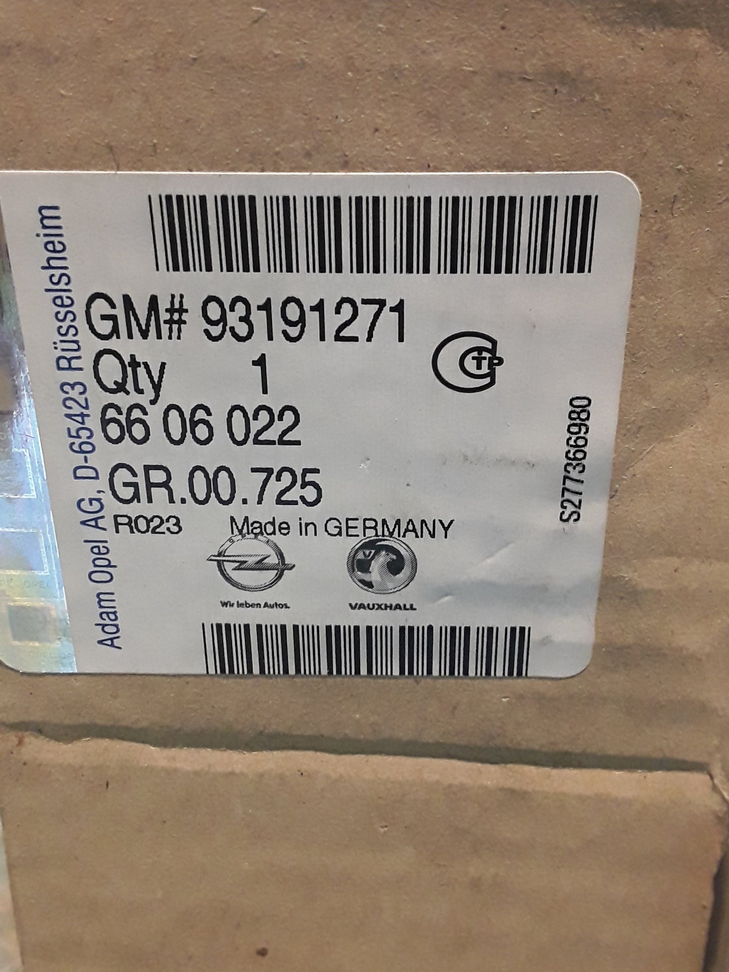 Astra G/H Corsa C/D Steuerketten-Satz original GM NEU