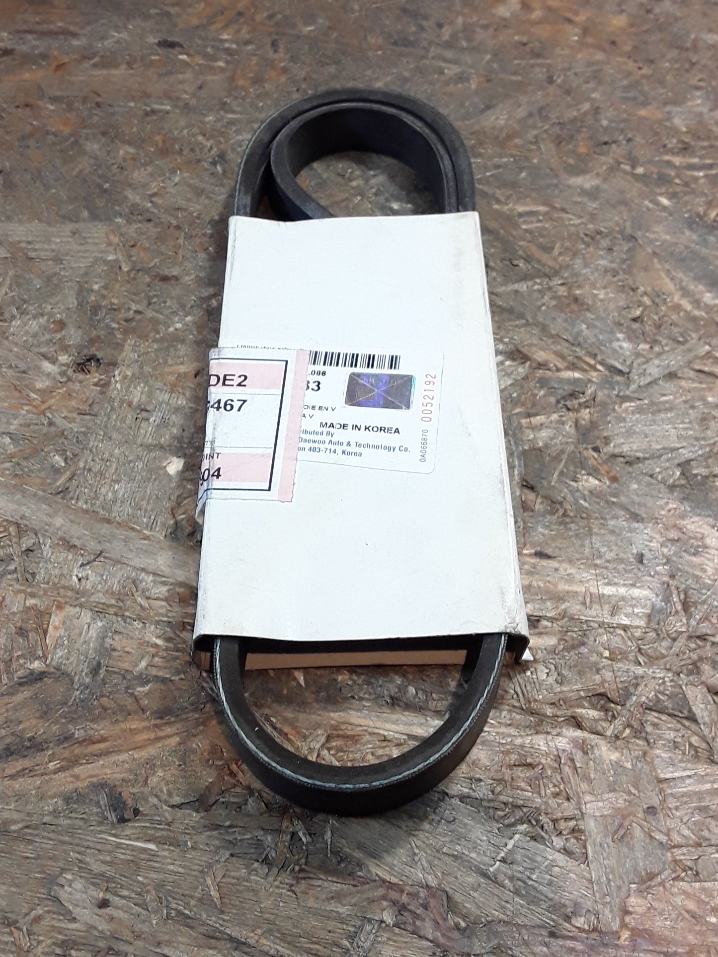 Chevrolet Lanos Daewoo Nexia Lanos Keilrippenriemen original GM NEU