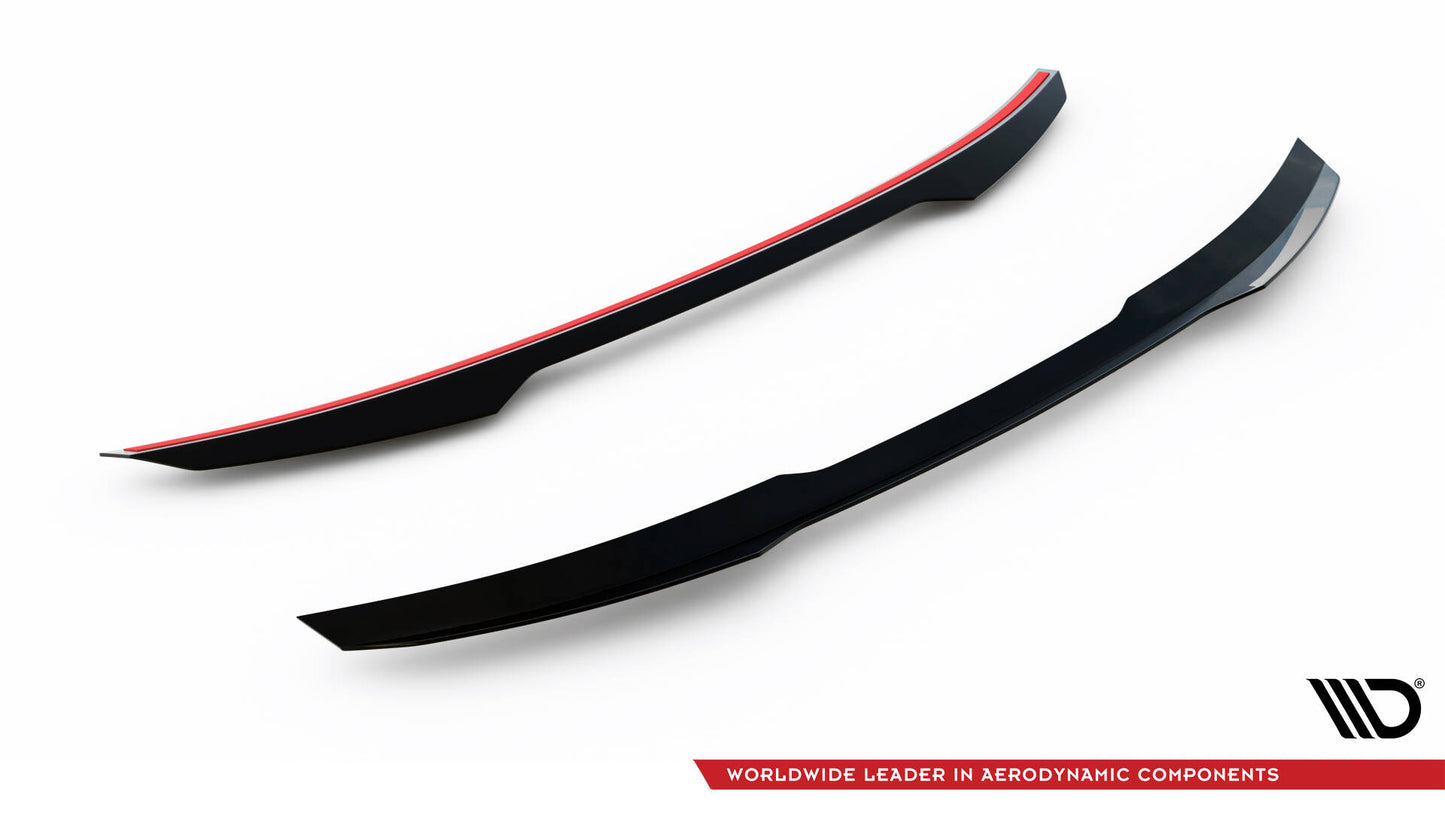Maxton Spoiler CAP für BMW M135i M-Performance F40 schwarz Hochglanz