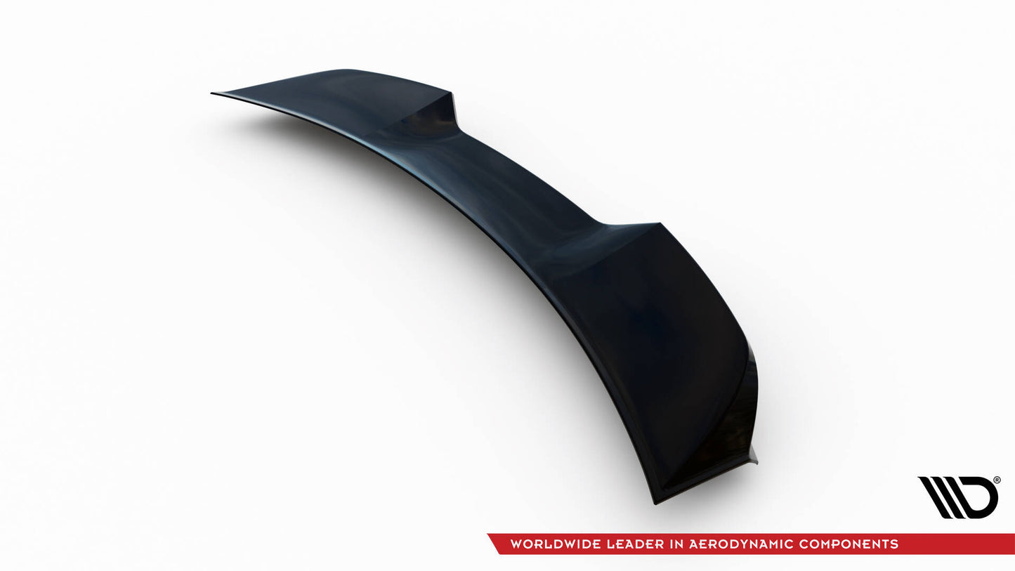 Maxton Spoiler CAP für 3D Porsche Taycan / Taycan 4 / Taycan 4S / Taycan GTS Mk1 schwarz Hochglanz
