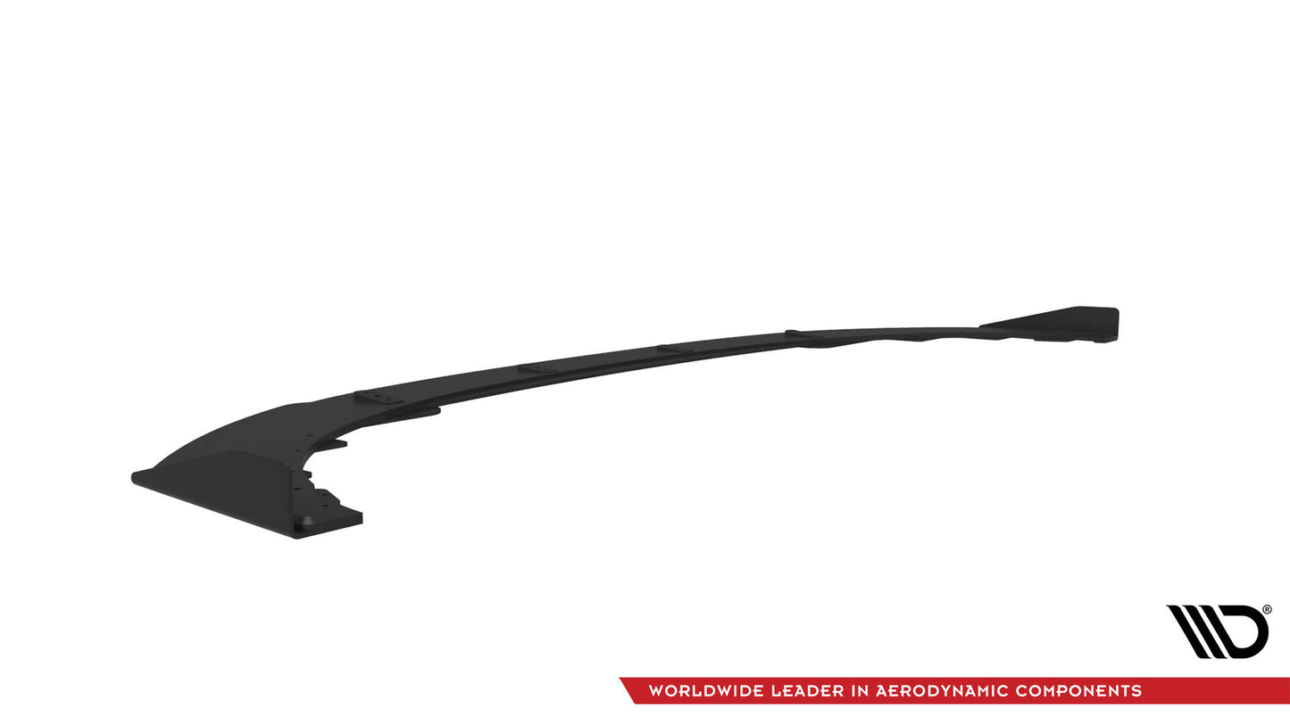 Maxton Street Pro Front Ansatz für +Flaps für + Flaps Kia Proceed GT Mk1 Facelift / Ceed GT Mk3 Facelift schwarz Hochglanz
