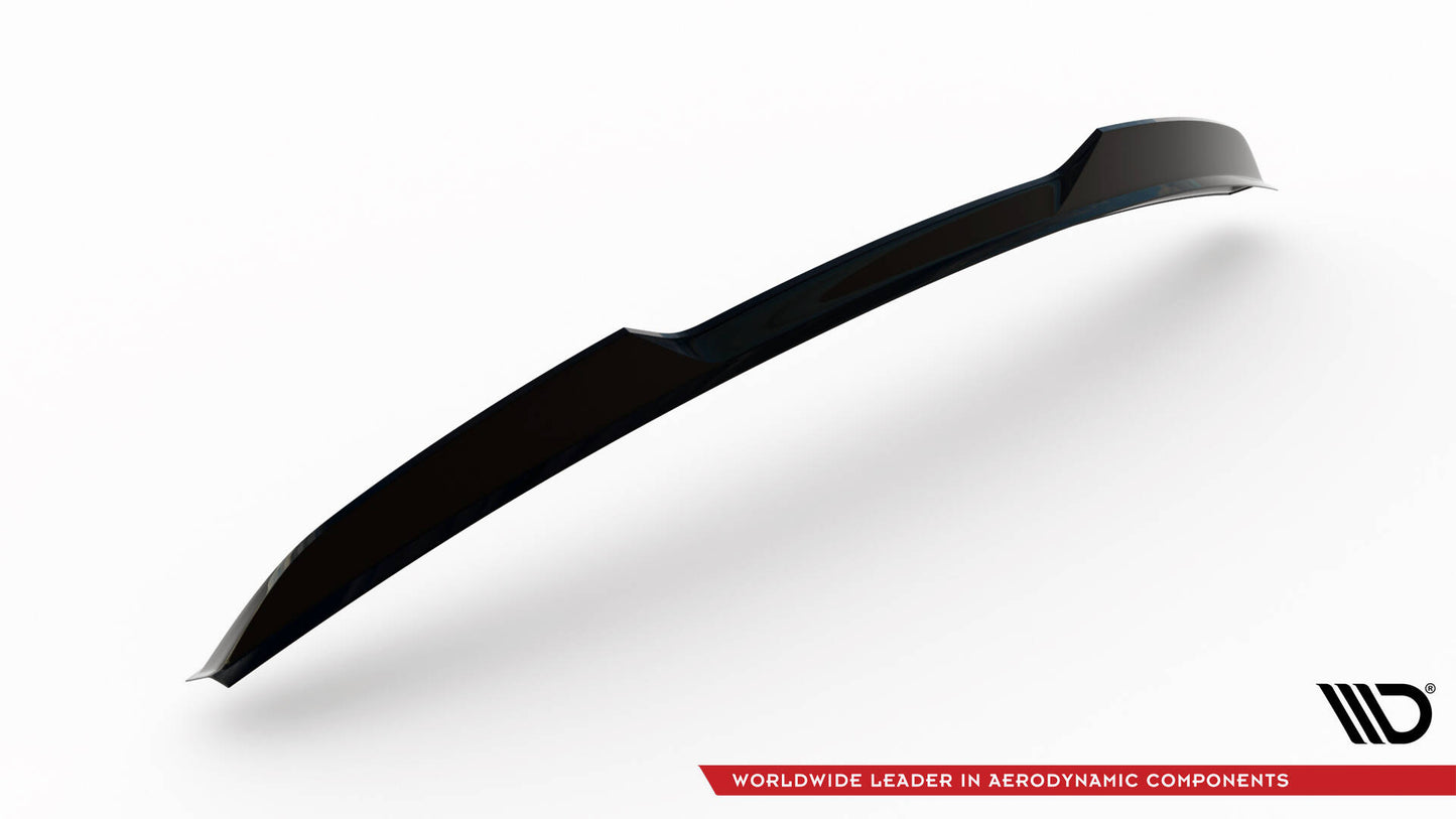 Maxton Spoiler CAP für 3D Alfa Romeo Giulia Quadrifoglio schwarz Hochglanz