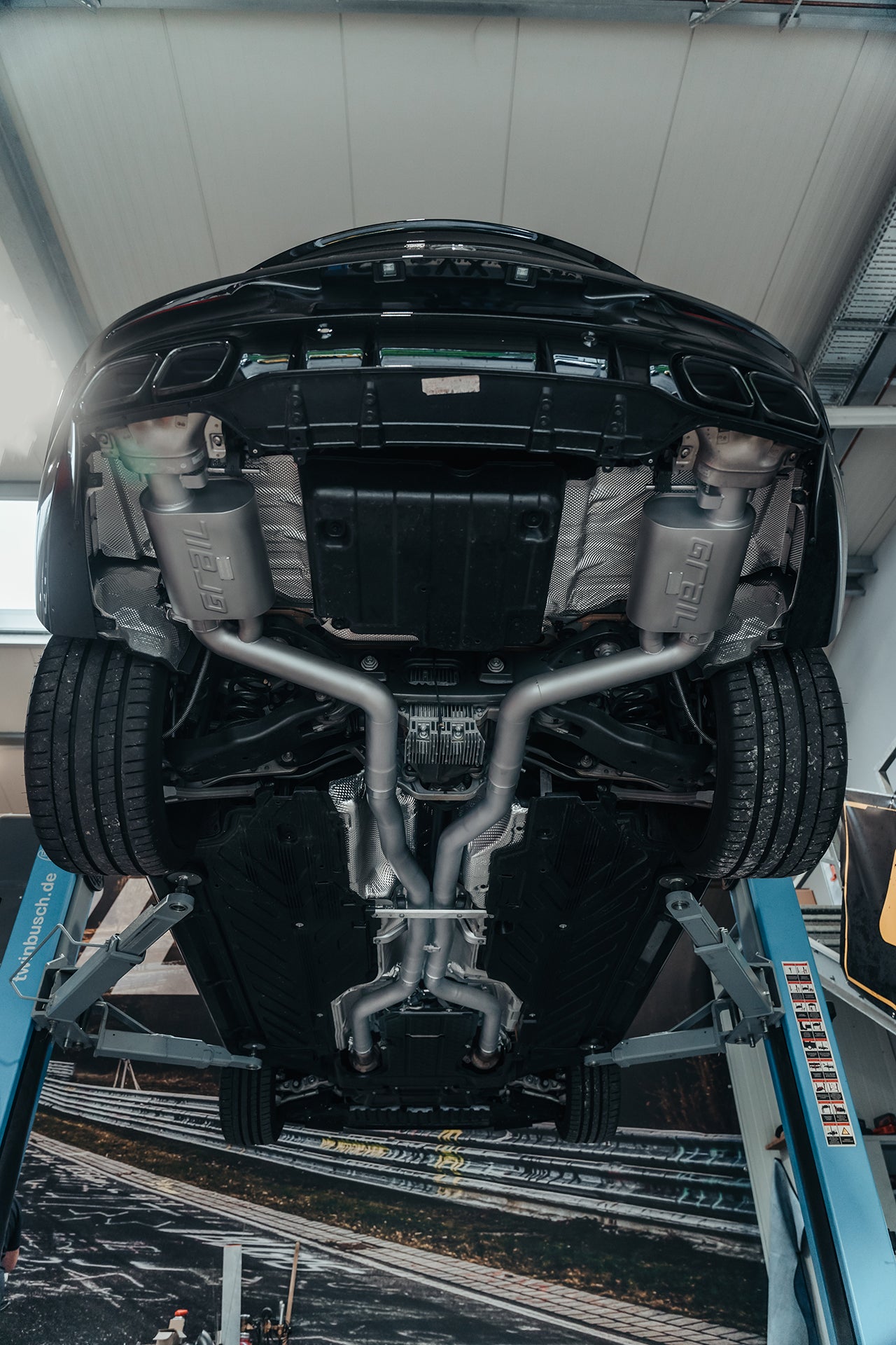 Grail Auspuffanlage Mercedes Benz AMG C63 W205 Non-OPF Coupe