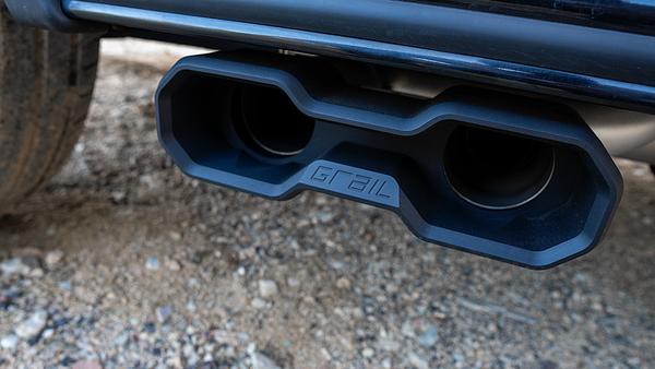 Grail Auspuffanlage Mercedes Benz AMG G63 W464 gefräste Endrohre