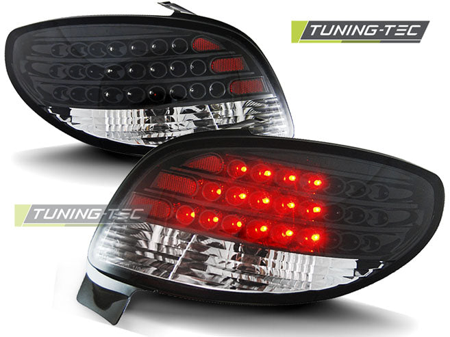 Tuning-Tec LED Rückleuchten für Peugeot 206 98-05 schwarz