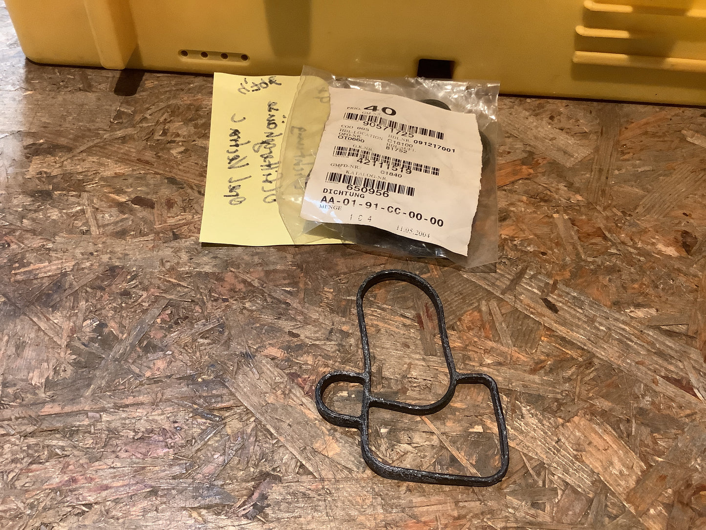 Opel Vectra C Dichtung Ölfiltergehäuse Original GM NEU