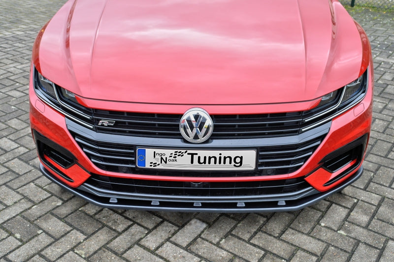 CUP Frontspoilerlippe ABS Volkswagen Arteon R-Line Ab Bj.: 2017- Schwarz Matt