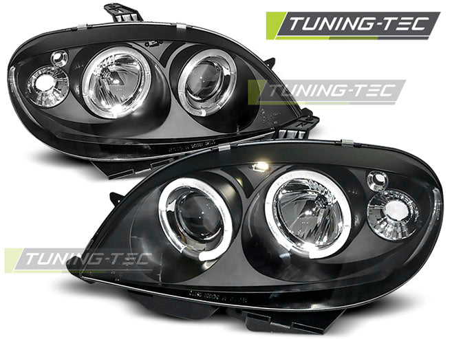Tuning-Tec LED Angel Eyes Scheinwerfer für Citroen Saxo 99-03 schwarz