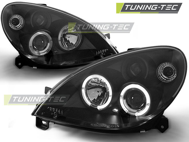 Tuning-Tec LED Angel Eyes Scheinwerfer für Citroen Xsara 00-04 schwarz