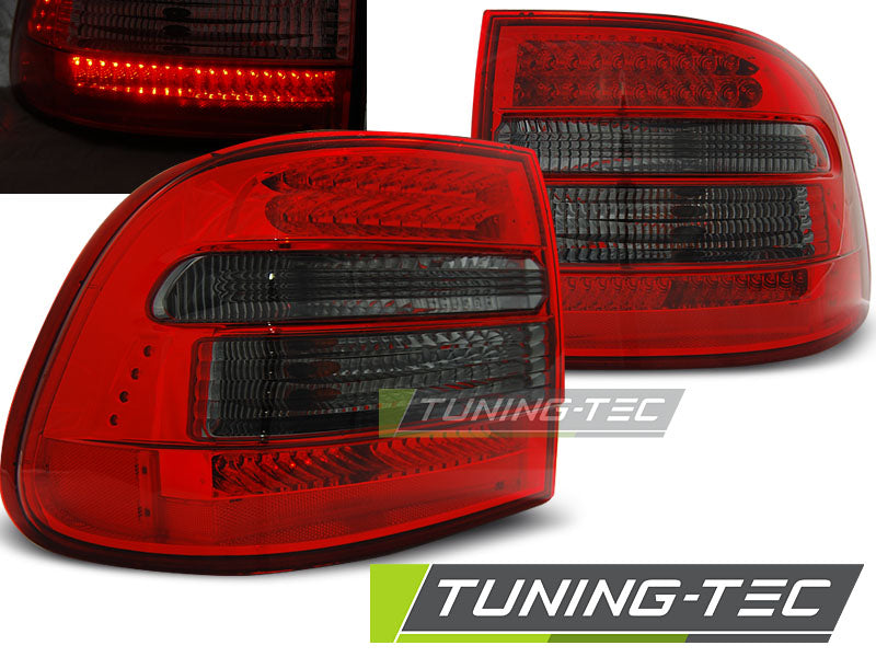 Tuning-Tec LED Rückleuchten für Porsche Cayenne 955 / 9PA 02-06 rot/rauch