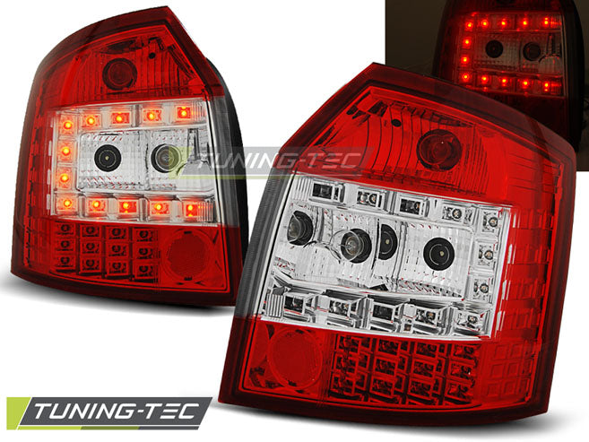 Tuning-Tec LED Rückleuchten für Audi A4 B6 (8E) Avant 00-04 rot/klar