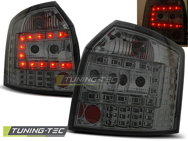 Tuning-Tec LED Rückleuchten für Audi A4 B6 (8E) Avant 00-04 schwarz/rauch