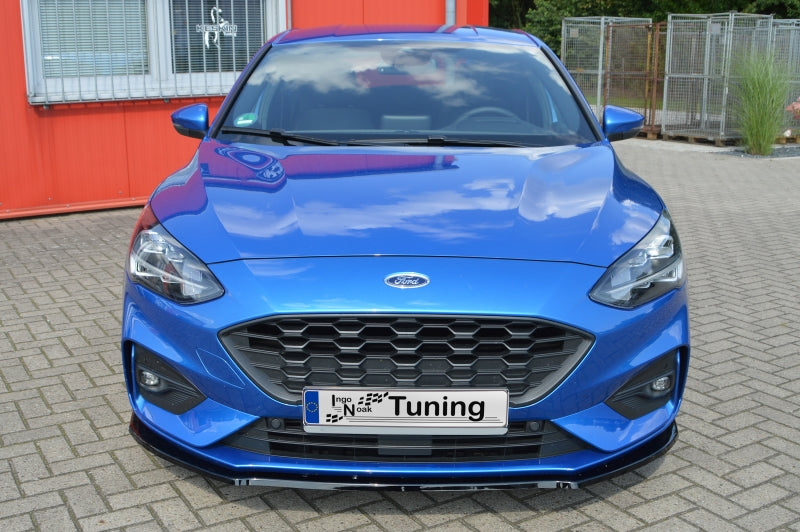 CUP Frontspoilerlippe ABS Ford Focus ST-Line , Typ: DEH Schwarz Glanz