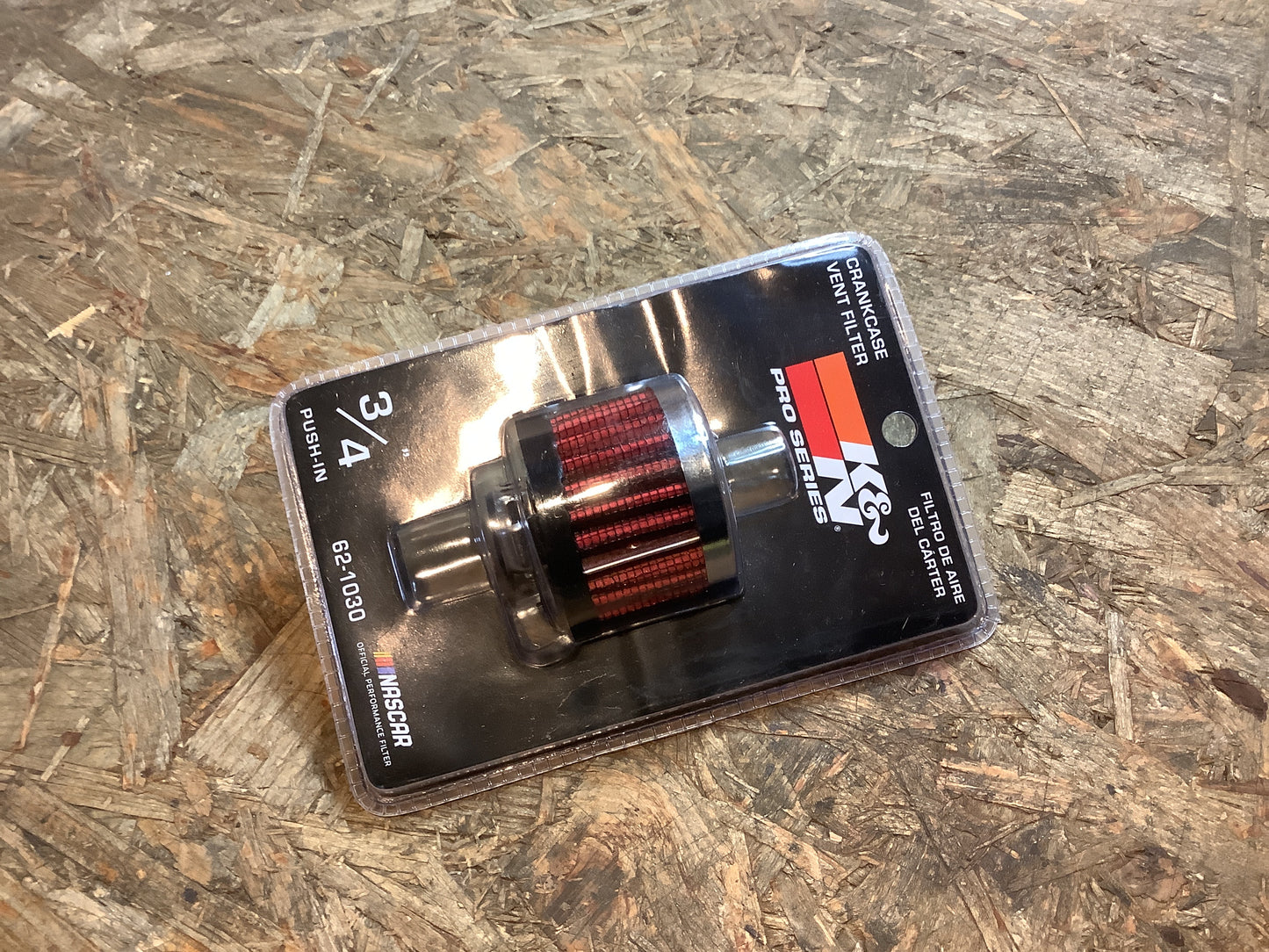 Kurbelgehäuse-Entlüftungsfilter - 19mm Stahl-Flansch (62-1030)