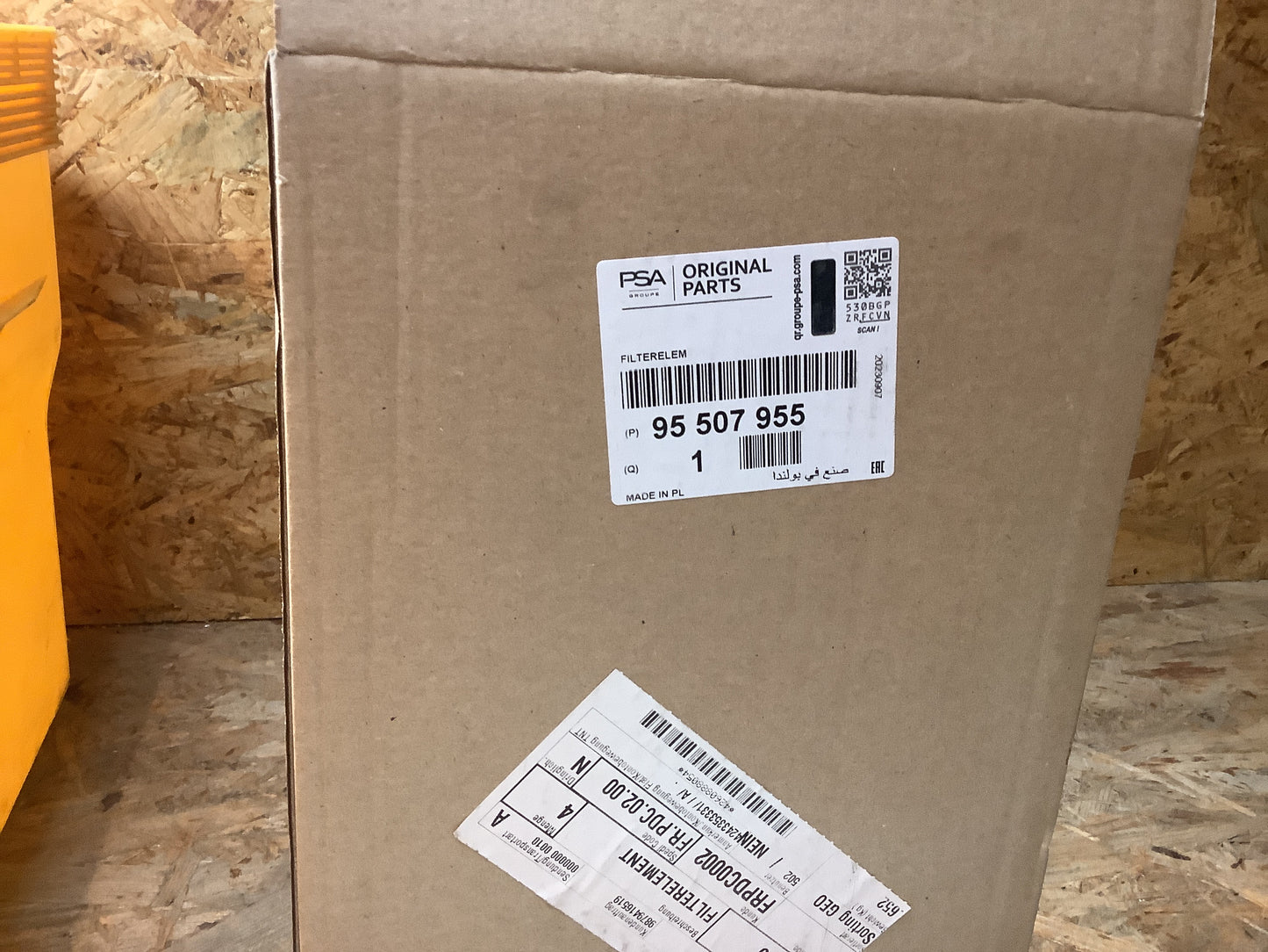 Agila B Luftfilter Original PSA Groupe NEU