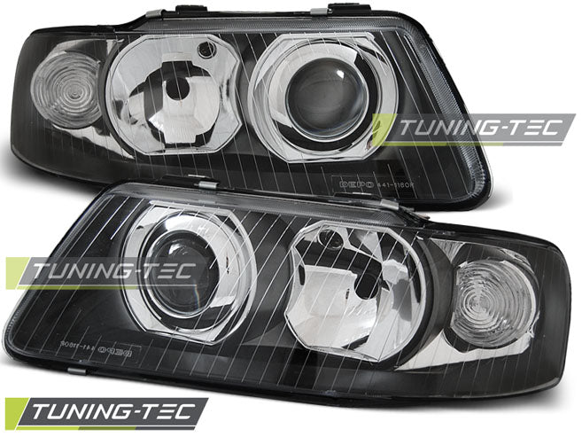 Tuning-Tec Scheinwerfer für Audi A3 (8L) Facelift 00-03 schwarz