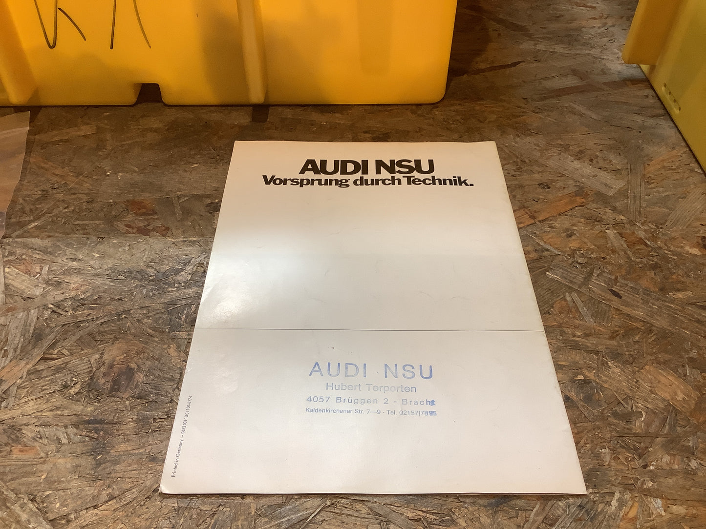 Audi 80 GT Zeitschrift aus dem Jahr 1975