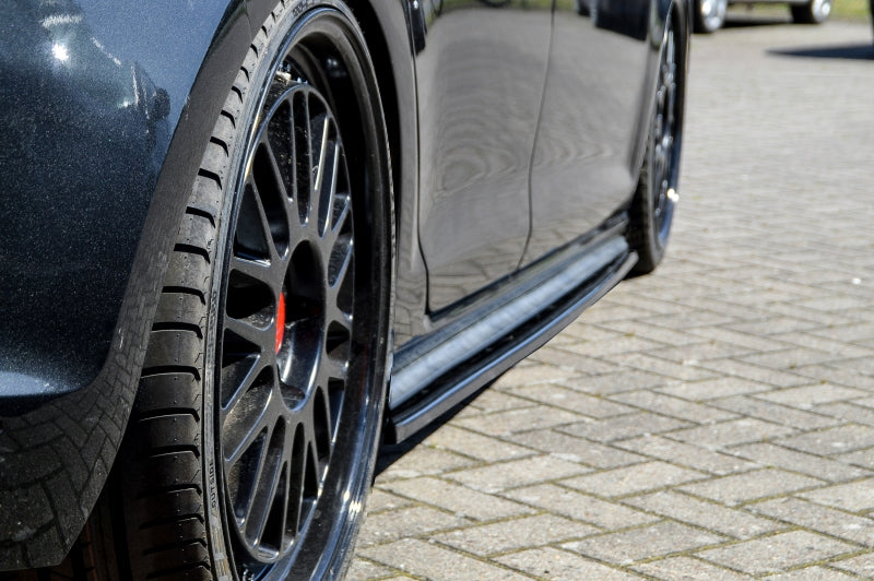CUP Seitenschweller Volkswagen Golf 7 GTI Clubsport Schwarz Matt