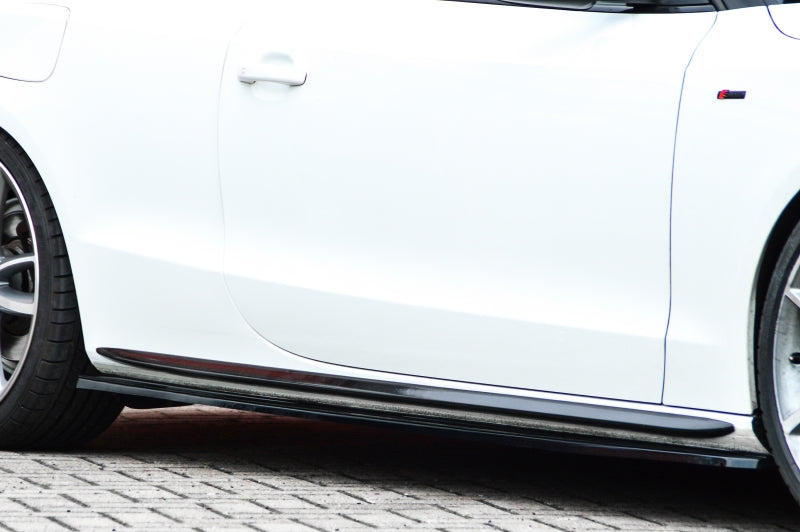 CUP Seitenschwellersatz Audi A5 / B8 Sport Edition Plus Schwarz Matt