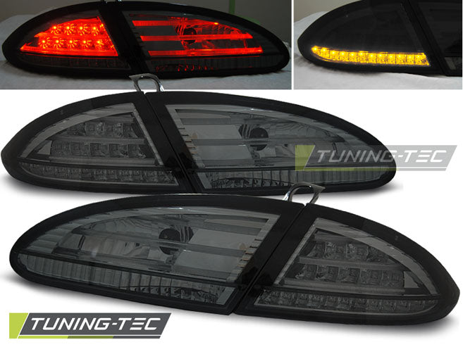 Tuning-Tec LED Rückleuchten für Seat Leon 1P 05-09 chrom/rauch
