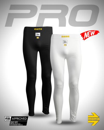 MOMO Rennfahrer- Unterhose LONG JOHNS PRO WHITE XL-2XL