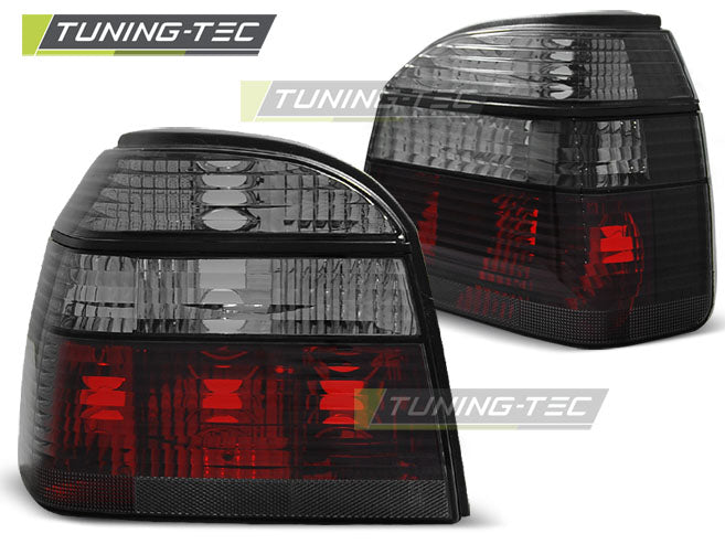 Tuning-Tec Rückleuchten für VW Golf 3 (III) 91-97 rot/rauch
