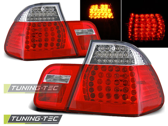 Tuning-Tec LED Rückleuchten für BMW 3er E46 Limousine 01-05 rot/klar