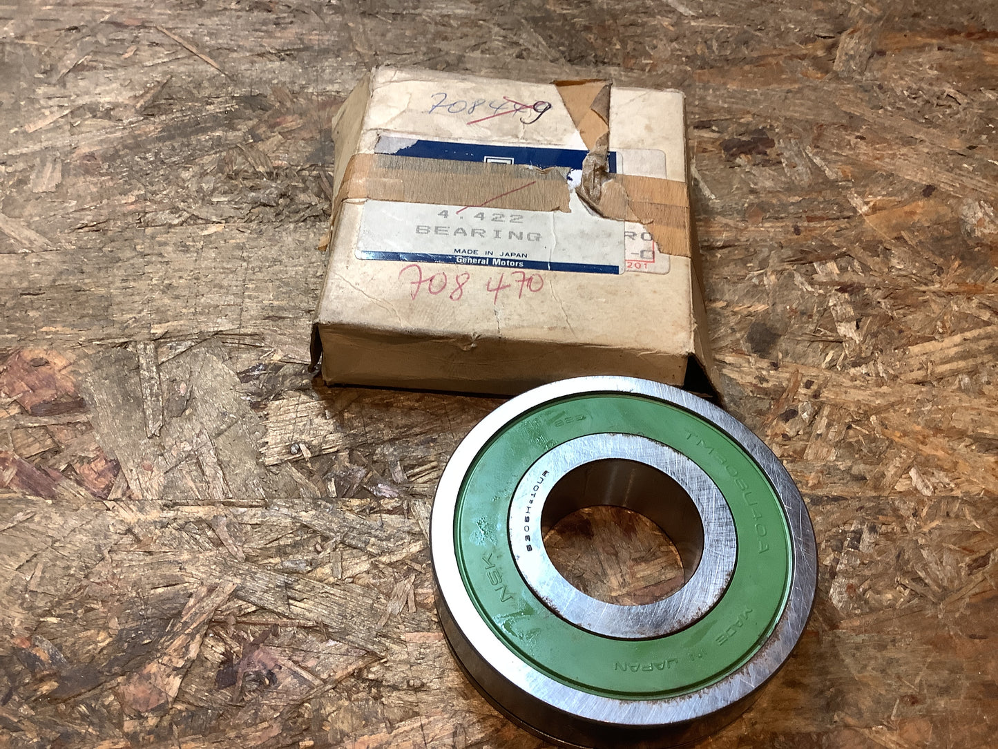 Astra F/G, Zafira Wellengetriebelager 30x72x19 Original GM NEU