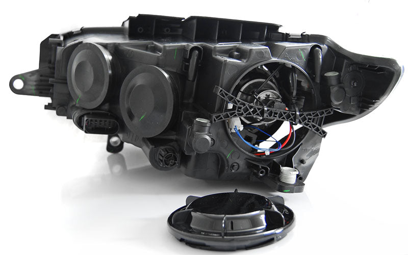 Tuning-Tec LED Tagfahrlicht Scheinwerfer für VW Passat CC 08-12 schwarz