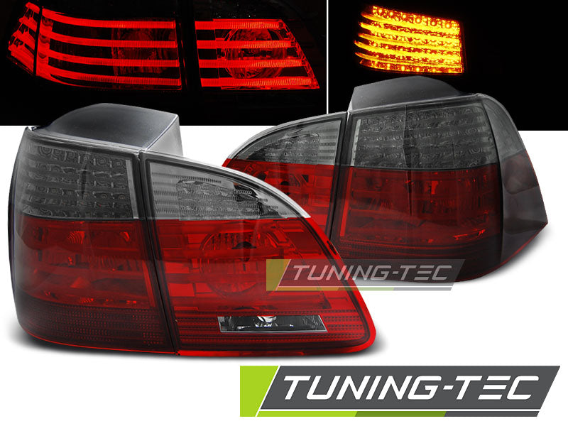 Tuning-Tec LED Rückleuchten für BMW 5er E61 Touring 03-07 rot/rauch LCI