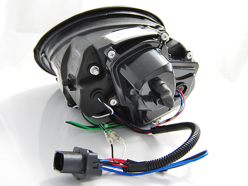 Tuning-Tec LED Tagfahrlicht Scheinwerfer für VW New Beetle 98-05 schwarz