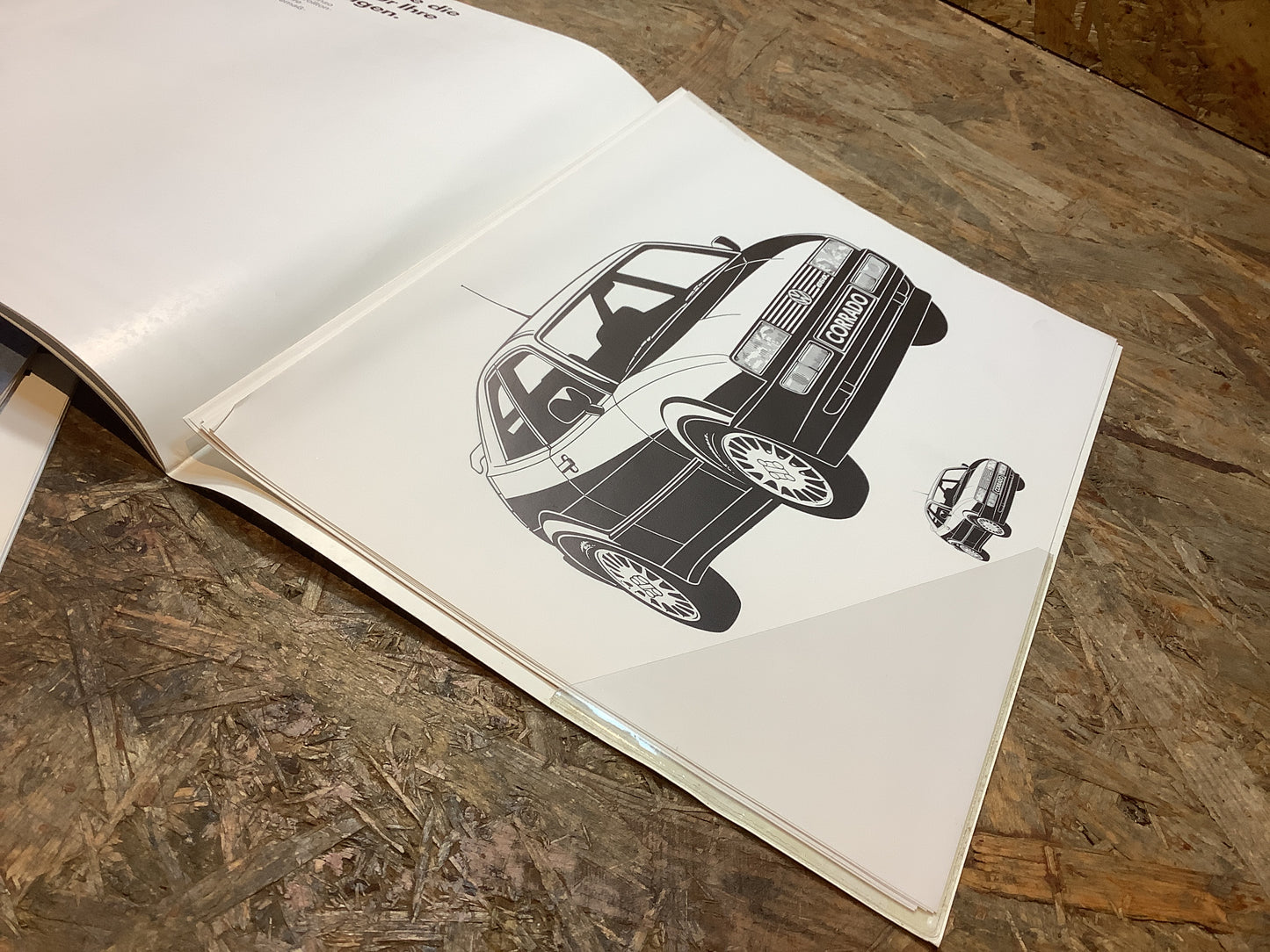 Werbeheft Volkswagen Corrado