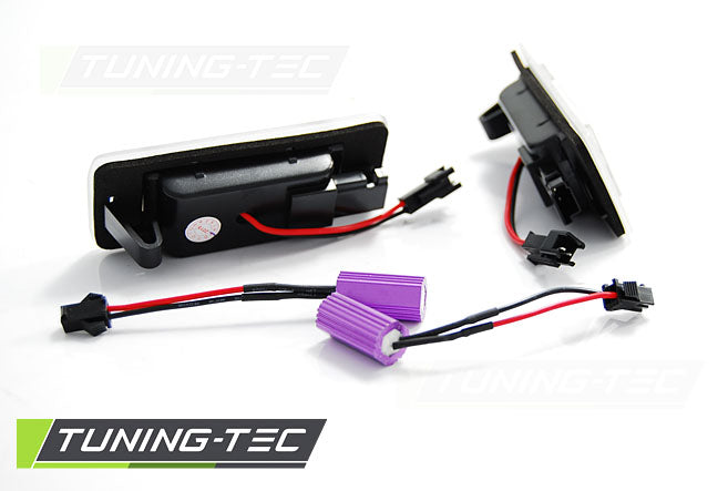 Tuning-Tec LED Kennzeichenbeleuchtung für Opel Astra J Caravan / Zafira C 10-16 kaltweiß