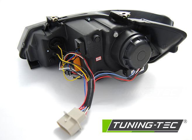 Tuning-Tec LED Tagfahrlicht Scheinwerfer für VW Polo 6R 09-14 schwarz