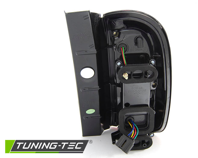 Tuning-Tec LED Lightbar Rückleuchten für Dacia / Renault Duster 10-14 schwarz/klar