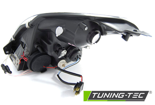 Tuning-Tec CCFL Angel Eyes Scheinwerfer für Suzuki Swift 05-10 schwarz