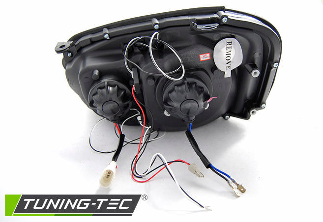 Tuning-Tec LED Angel Eyes Scheinwerfer für Subaru Impreza 2 (GD) 03-05 schwarz