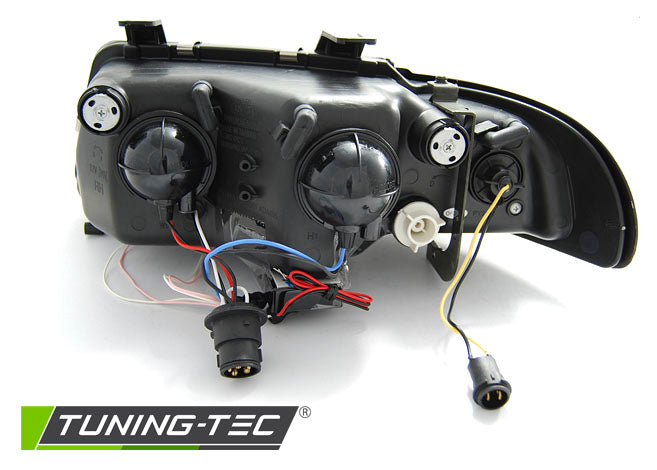 Tuning-Tec LED Angel Eyes Scheinwerfer für Audi A4 B5 94-98 chrom CCFL