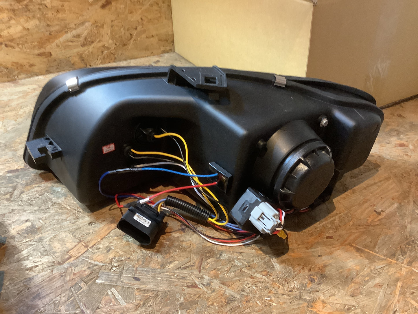 Tuning-Tec LED Tagfahrlicht Scheinwerfer für Audi A4 B7 05-08 schwarz