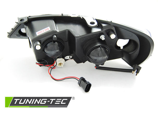 Tuning-Tec CCFL Angel Eyes Scheinwerfer für Opel Astra G 98-04 schwarz