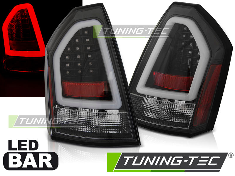 Tuning-Tec LED Lightbar Rückleuchten für Chrysler 300C Limousine 05-08 schwarz