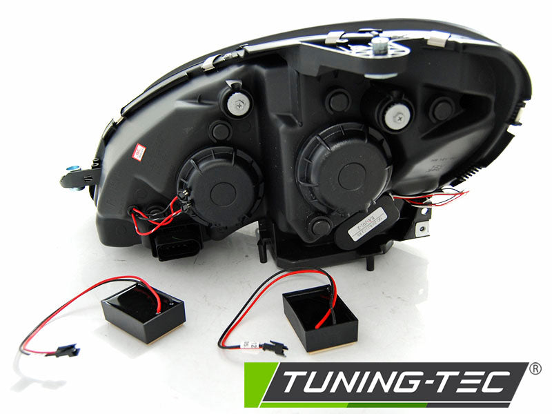 Tuning-Tec LED Tagfahrlicht Scheinwerfer für Mercedes Benz C-Klasse W204 07-10 chrom LTI