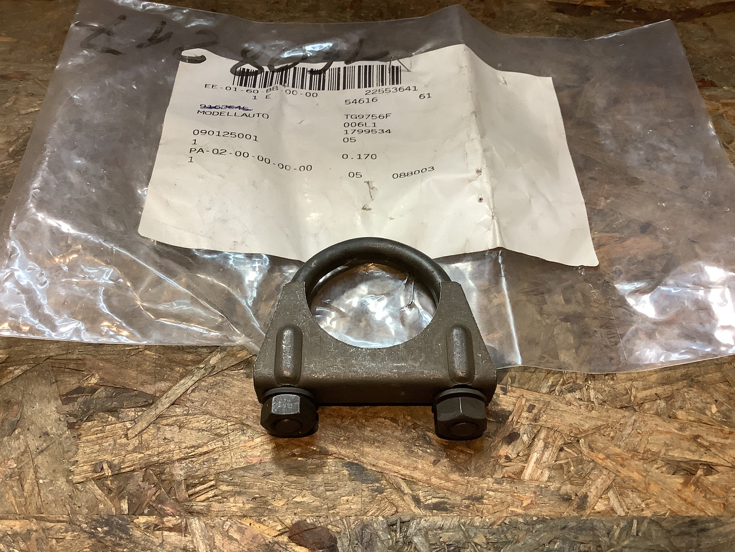 Opel Kadett C Klemmstück Abgasanlage NEU