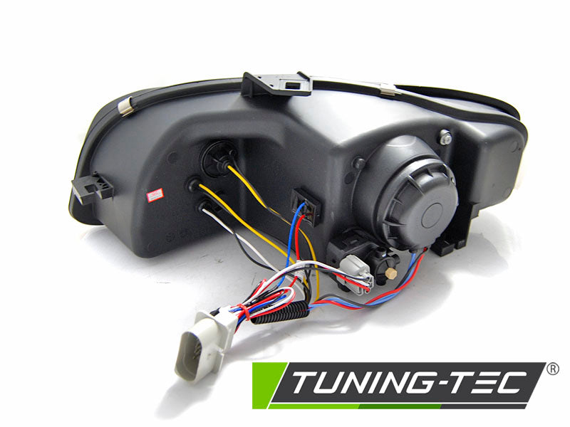 Tuning-Tec LED Tagfahrlicht Scheinwerfer für Audi A4 B7 05-08 schwarz